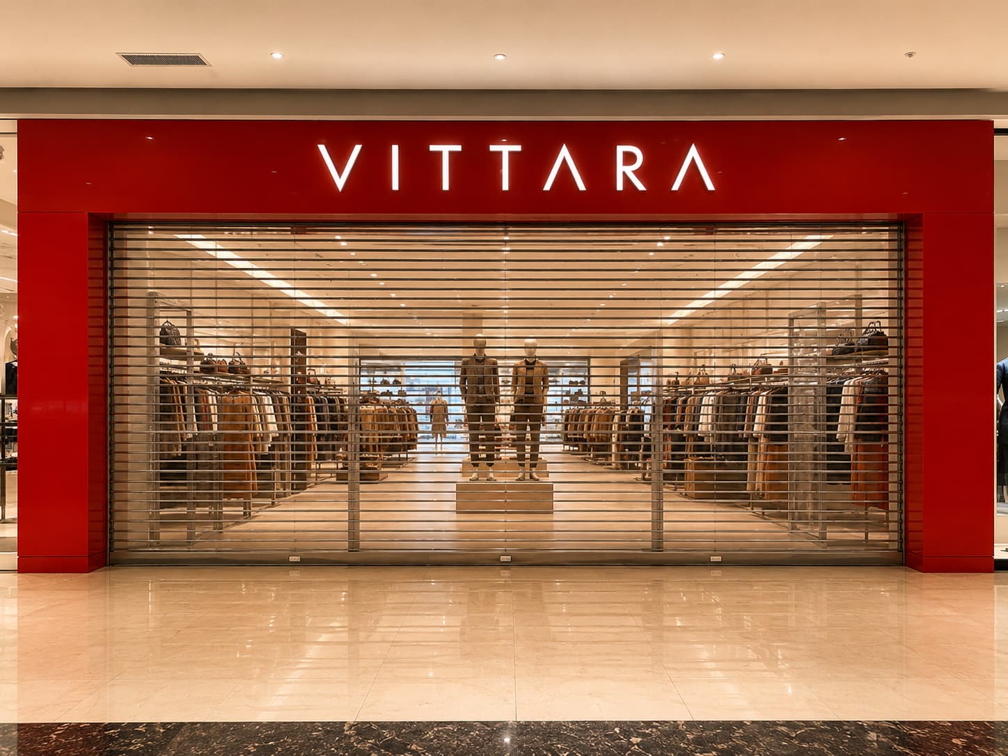 Projeto de fachada comercial: o impacto da porta transvision 